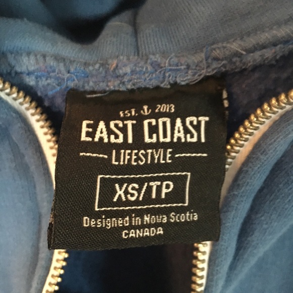 Nice East Coast Life Style Zip up hoodie - Picture 4 of 4